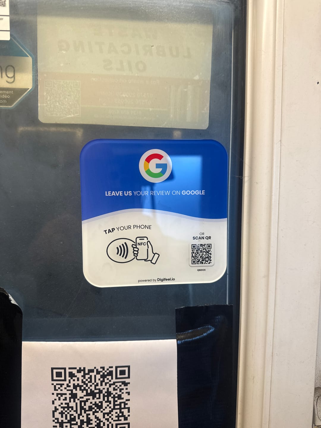 Customer photo review of Google Reviews - Plate