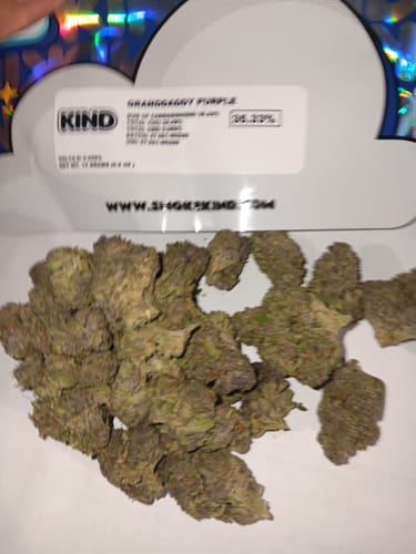 Customer photo review of Granddaddy Purple - 14 Grams - Indica