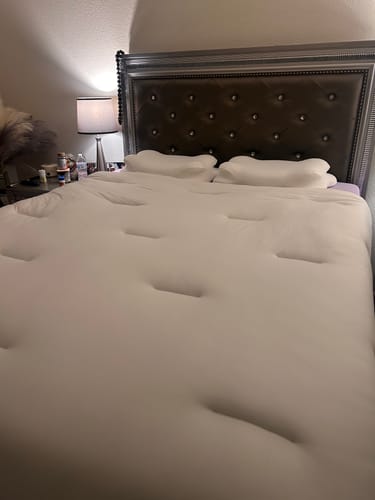 Customer photo review of CloudAlign™ Pillow