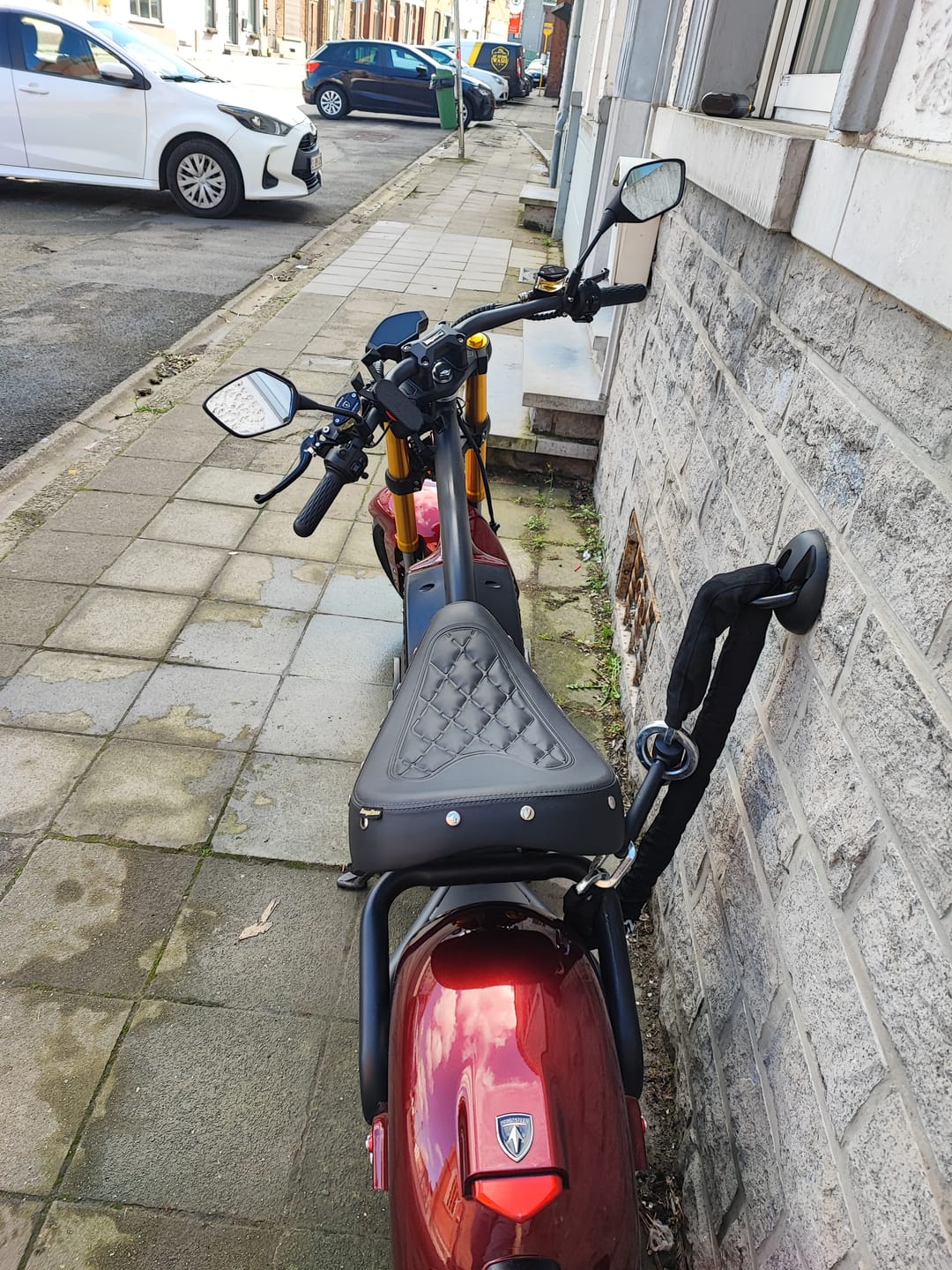 Customer photo review of Trottinette électrique City Coco Mangosteen M8S – Grande autonomie