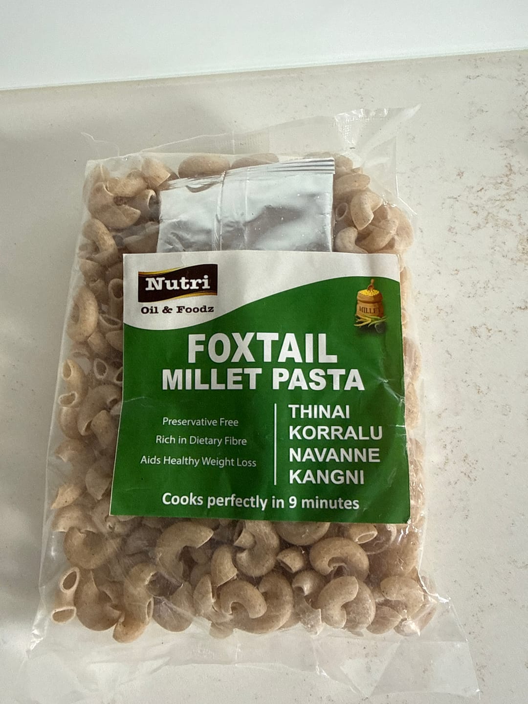 Customer photo review of Foxtail Millet Pasta