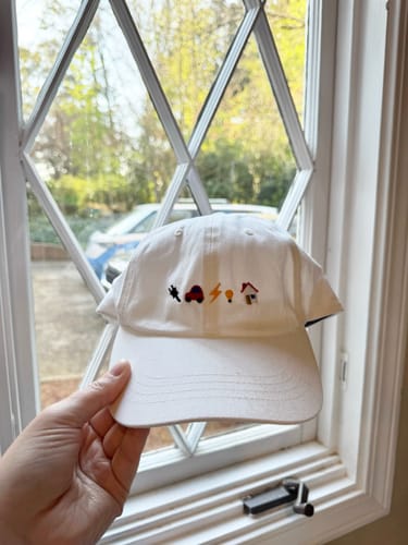 Customer photo review of Electrify Everything Baseball Hat