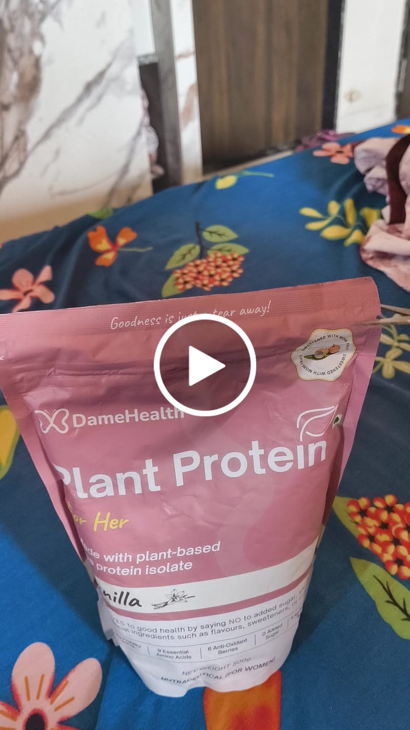 Customer video review of Plant Protein l All Natural Protein for Women