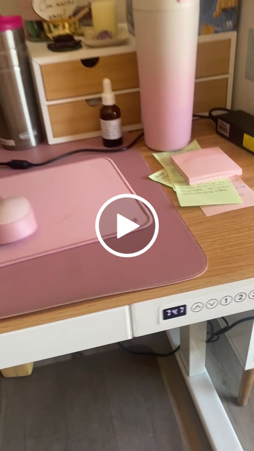 Customer video review of Standing Desk Smart 120 x 60 cm