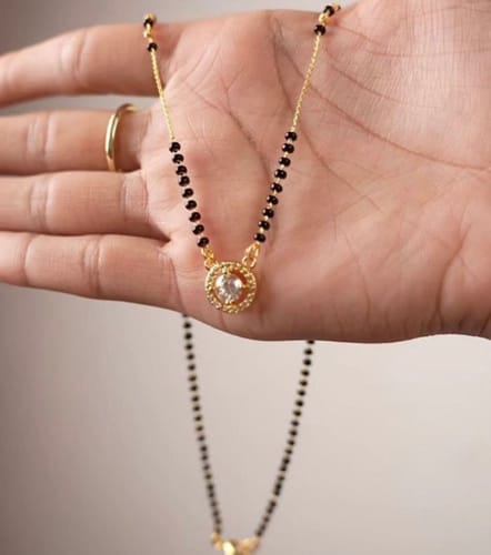 Customer photo review of Shubh Loop Mangalsutra