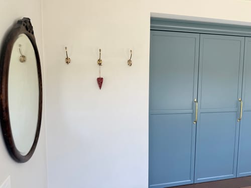 Customer photo review of Classic Brass Hat & Coat Hook - Antique Brass
