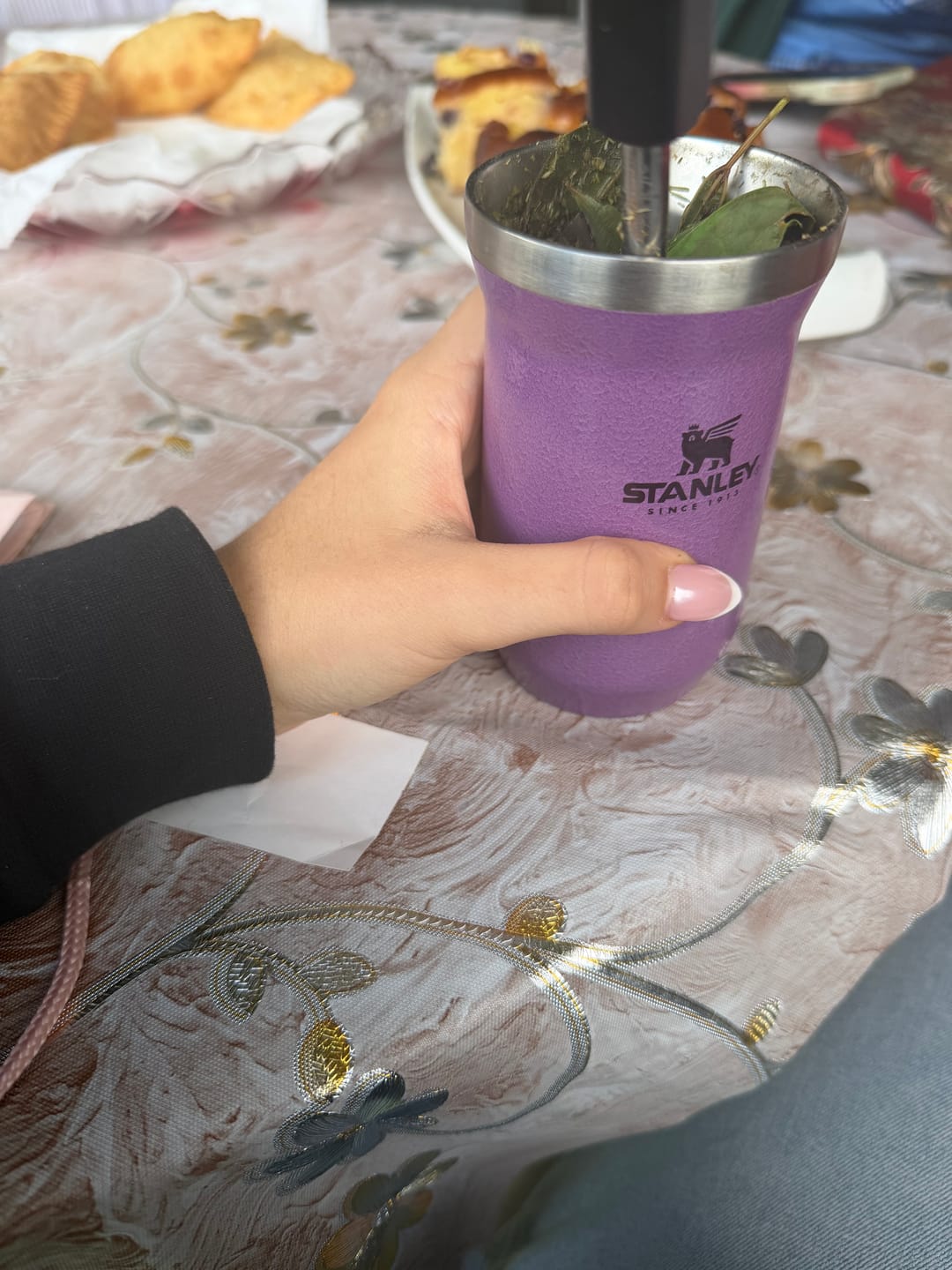 Customer photo review of Mate Slim Stanley Tigerlily Lilac | 200 ml