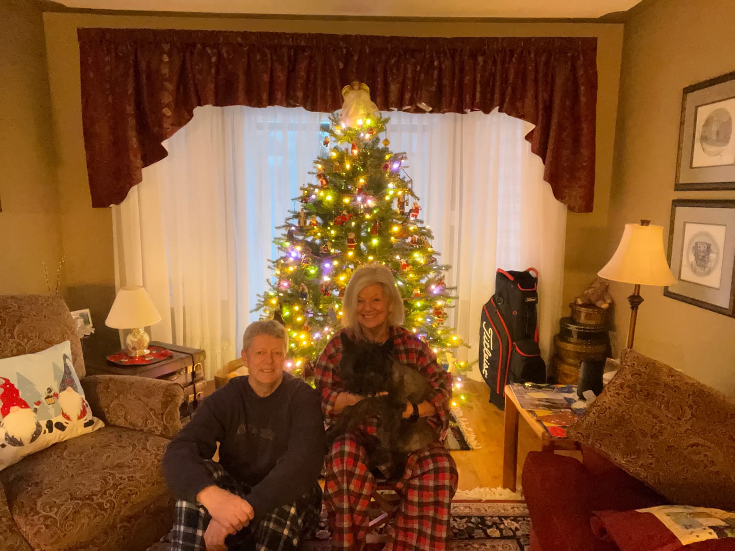 Customer photo review of Emilia Nightshirt  - Pancake Bay Plaid Flannel