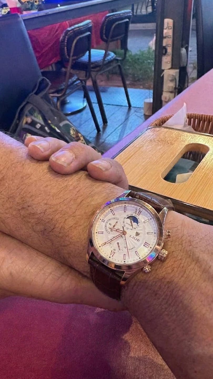 Customer photo review of LIGE® Classic Sports Watch