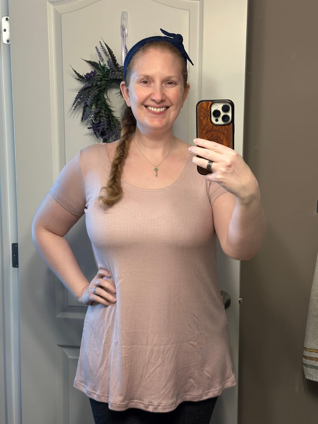 Customer photo review of *Pre-Sale* Scoop Tee