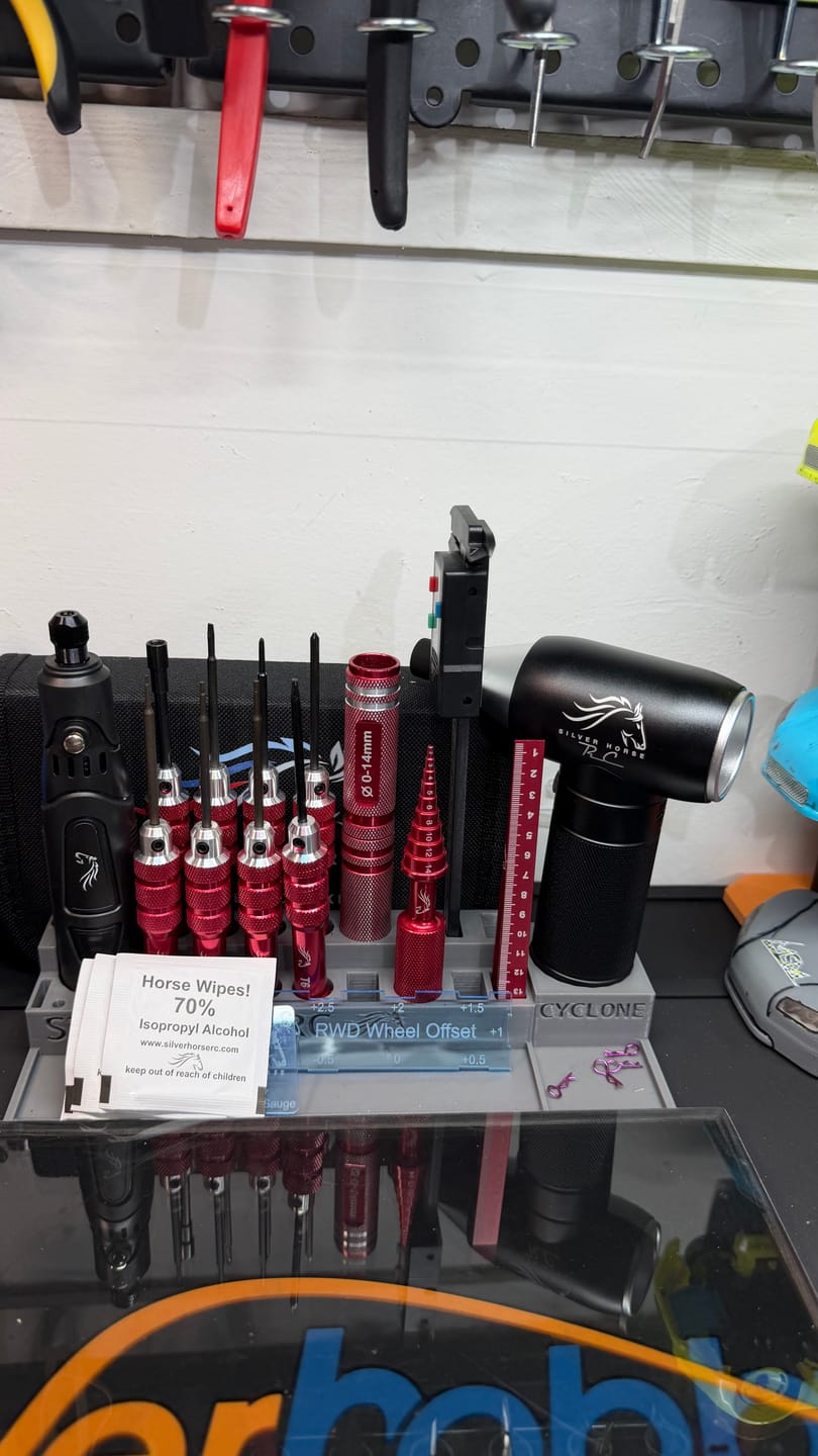 Customer photo review of Silver Horse RC Master Tool Kit for Mini-Z and 1/28 scale (in 4 Colors!)