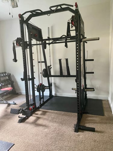 Customer photo review of M4-2.0 Ultra All-In-One Functional Home Gym Smith Machine (UPGRADED)
