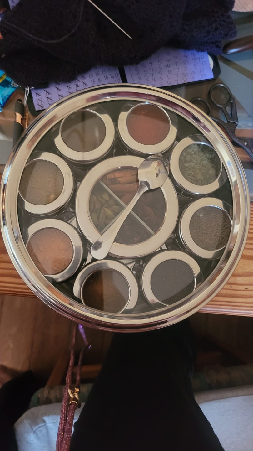 Customer photo review of Spice Wheel without spices