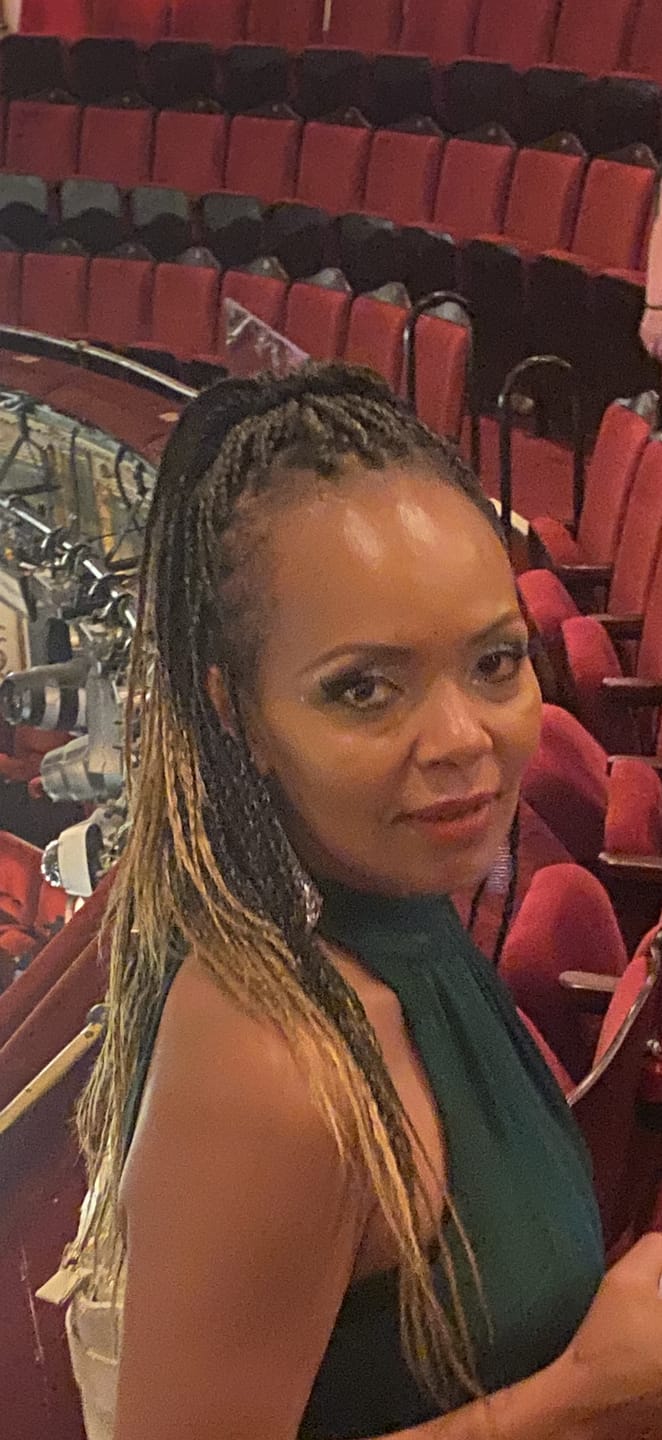Customer photo review of Crochet Mermaid Braids with Loose Wave Human Hair Curls