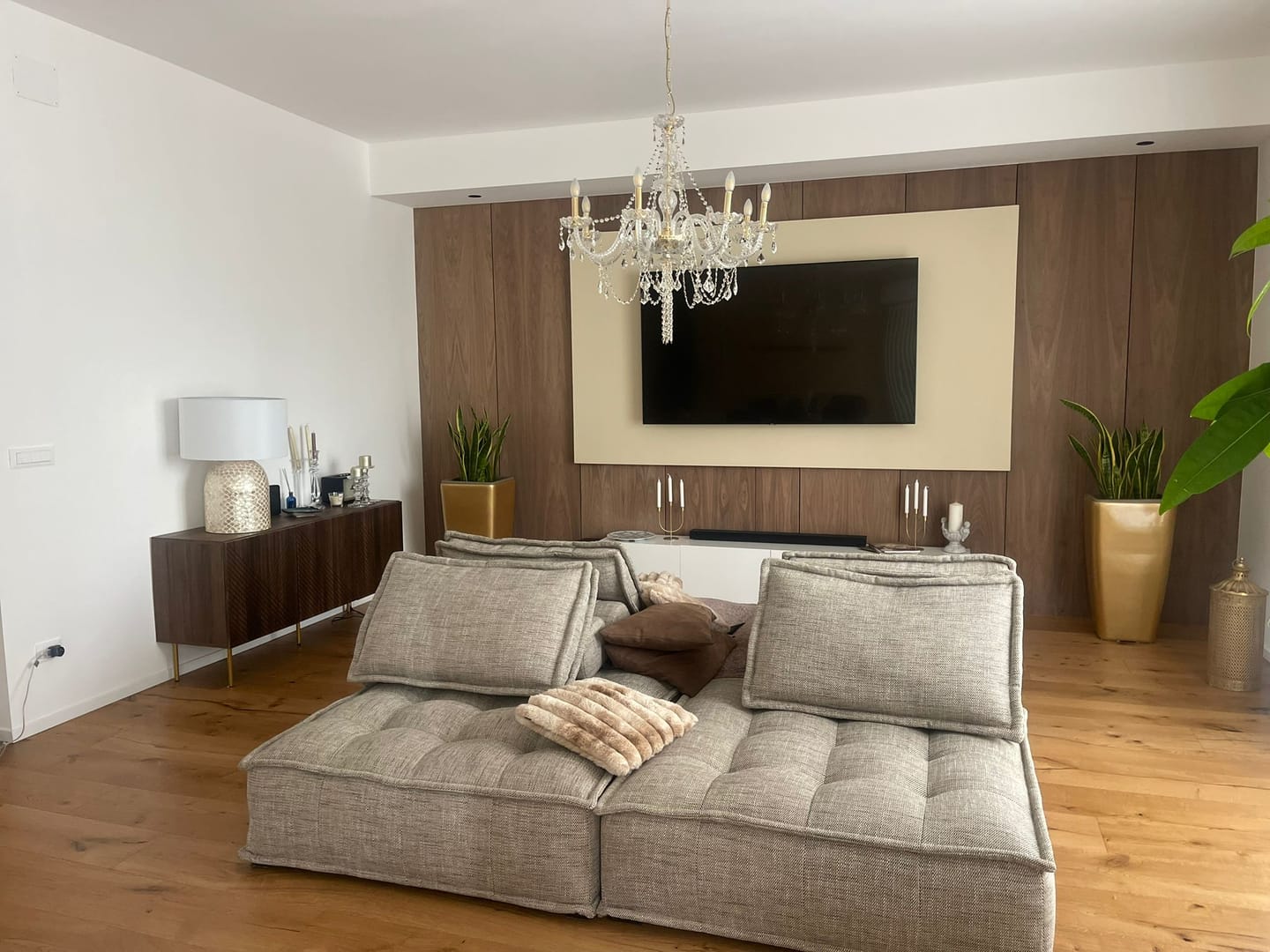 Customer photo review of Monolitico acustico in legno | Rovere Noce