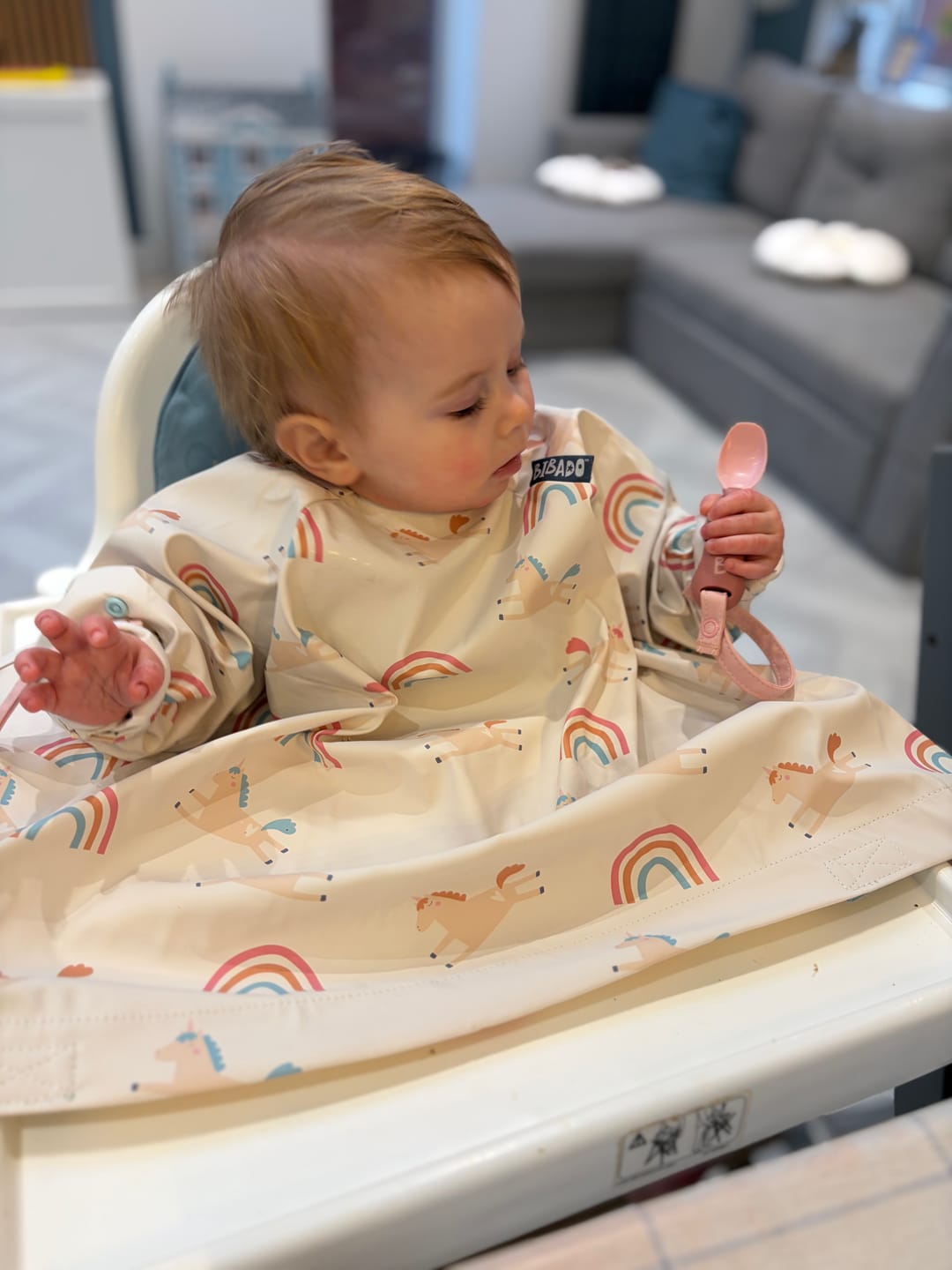 Customer photo review of NEW Attachable Weaning Cutlery