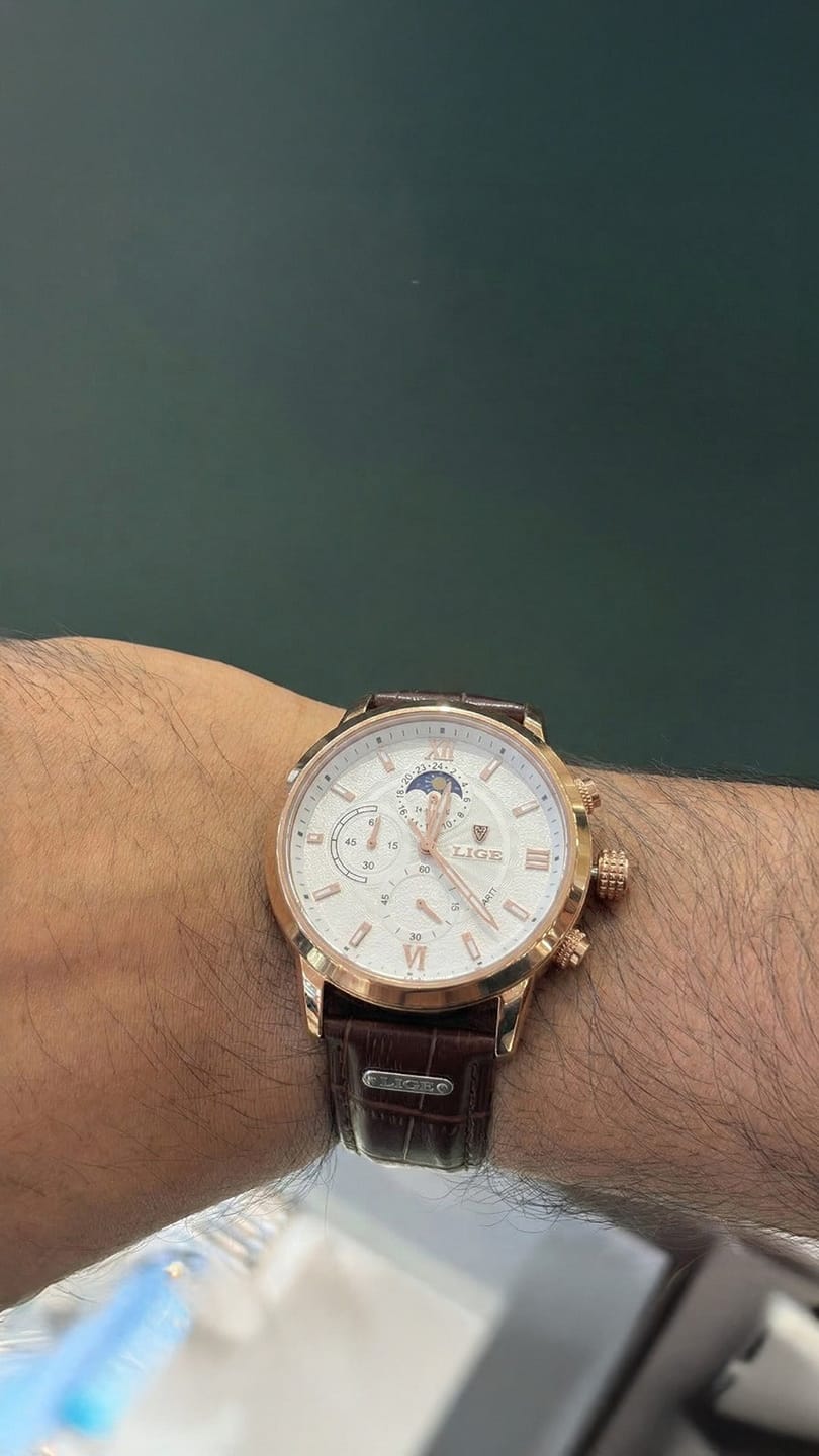 Customer photo review of LIGE® Classic Sports Watch