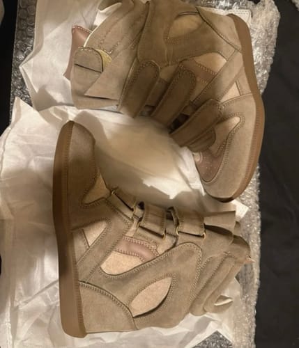 Customer photo review of ISABEL MARANT Bekett Wedge