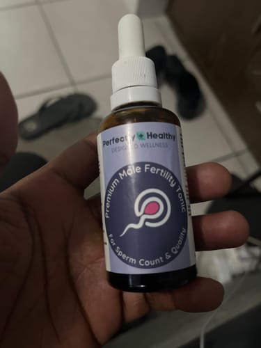 Customer photo review of Premium Male Fertility Tonic – Sperm Quality, Count & Male Reproductive Support