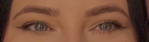 Customer photo review of Sérum pour croissance de cils - Des cils plus longs et plus épais naturellement !