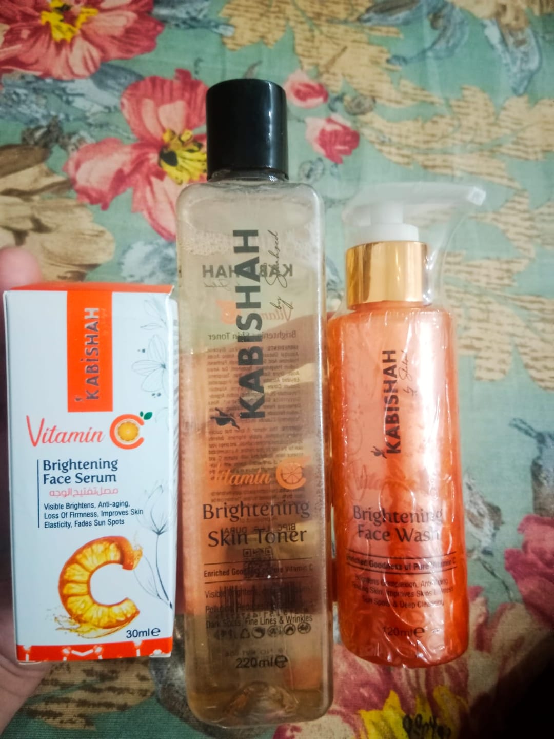 Customer photo review of Triple C Brightening Pack