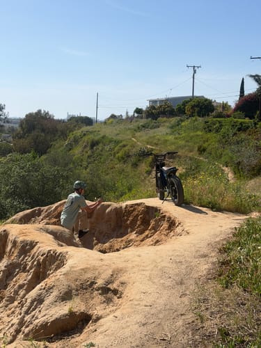 Customer photo review of Custom Seat Cover: Super73 Z Series