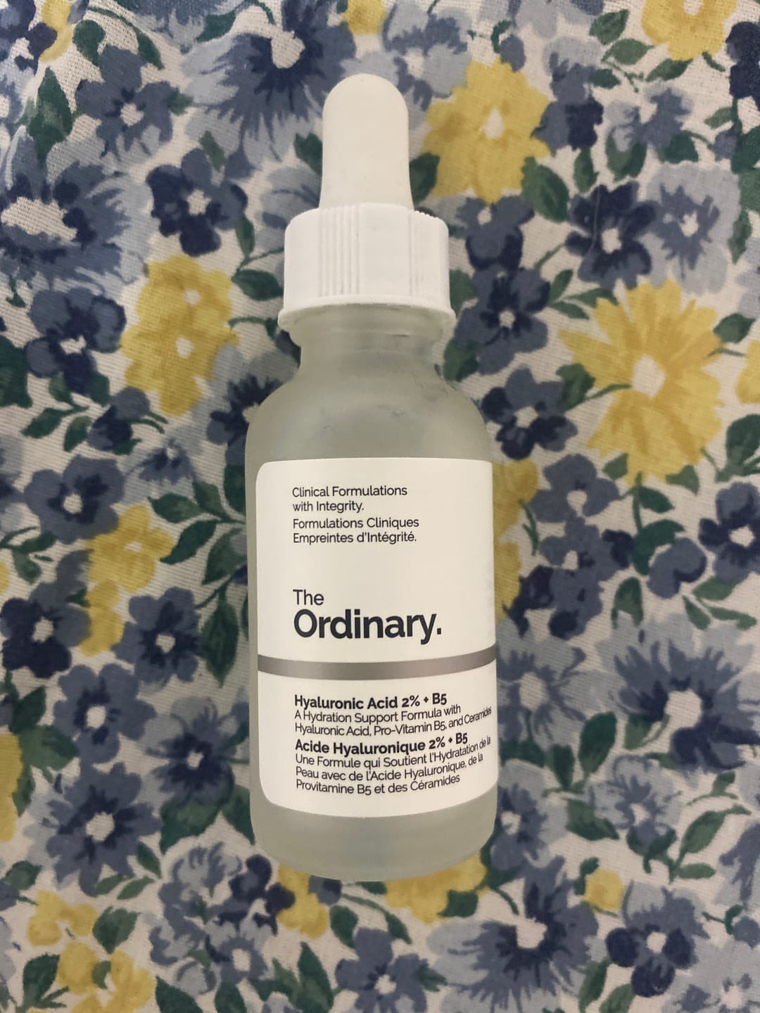 Customer photo review of Hyaluronic Acid 2% + B5 Hydrating Serum