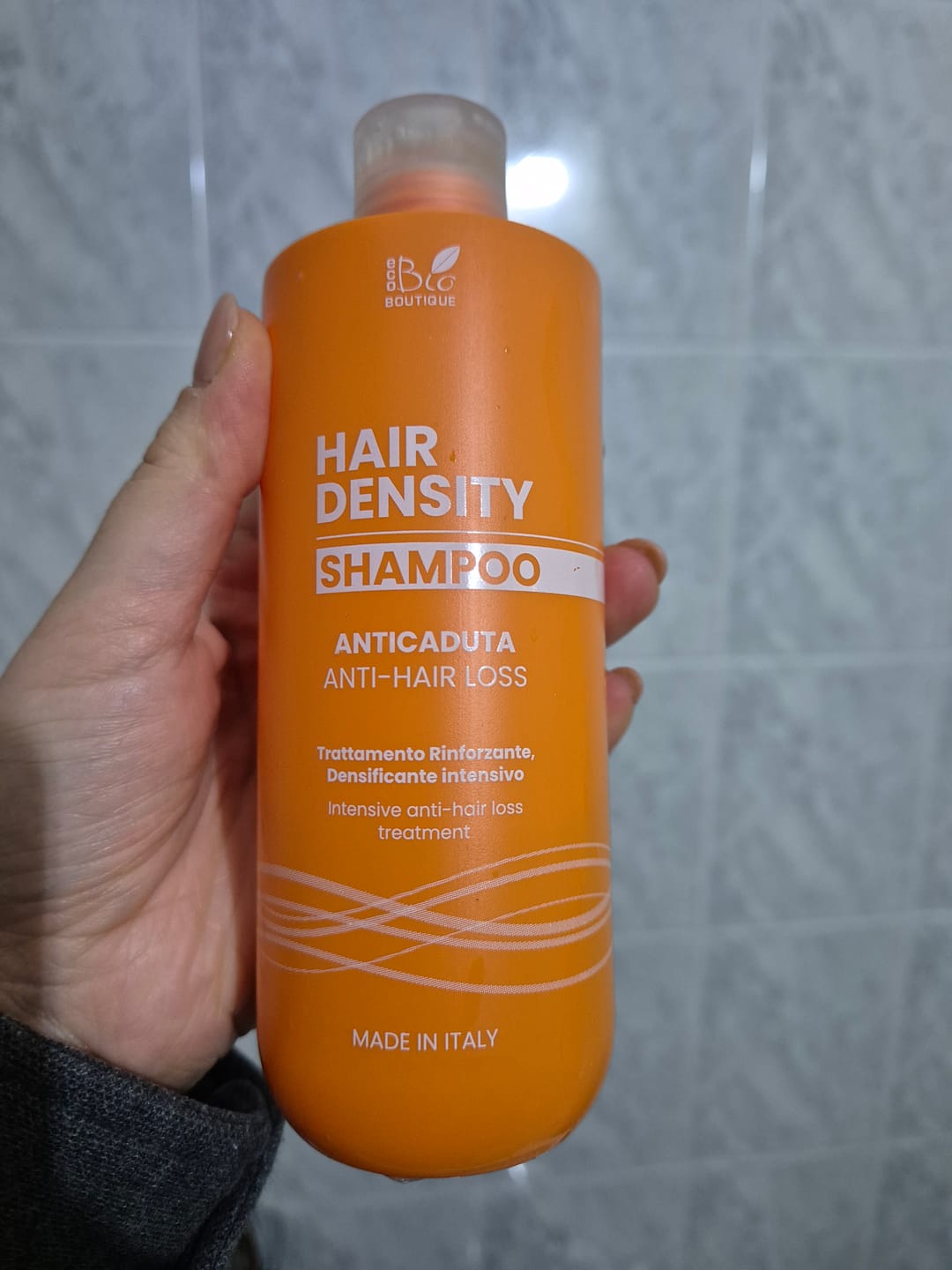 Customer photo review of Hair Density - Shampoo Anti Caduta