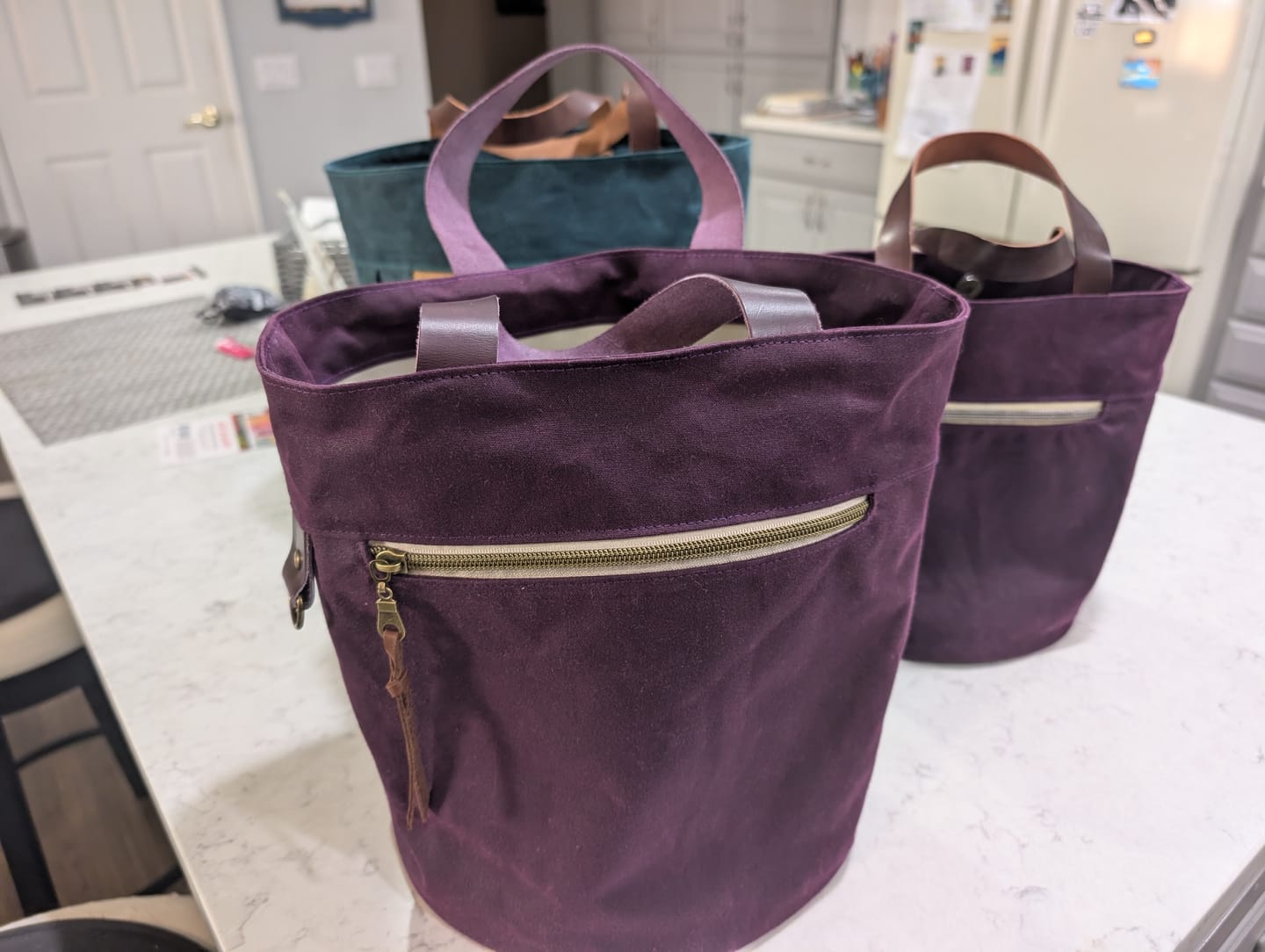 Customer photo review of Sallie Tomato Zipper Bundle
