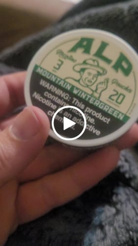 Customer video review of Mountain Wintergreen Nicotine Pouches