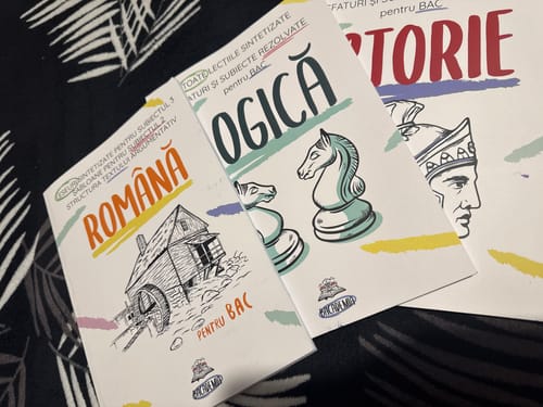 Recenzie cu fotografie de la un client despre Pachet Bacalaureat (Română + Istorie + Logică) Bacademia