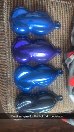 Customer photo review of Oceanic Painted Sample (Black Ground Coat)