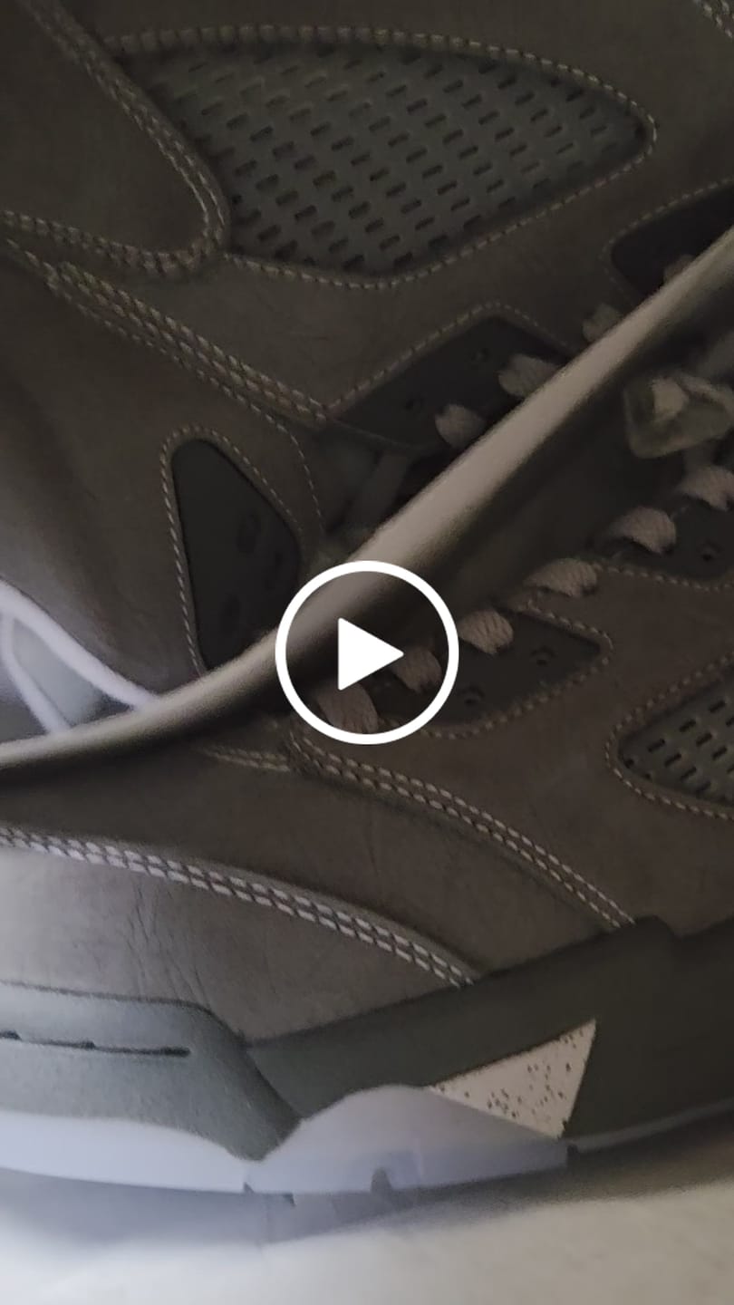 Customer video review of Jordan 5 Retro Wolf Grey