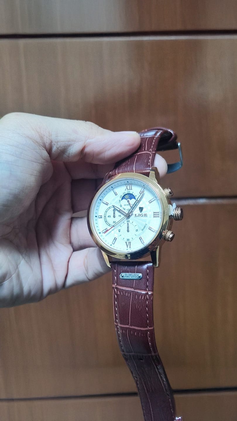 Customer photo review of LIGE® Classic Sports Watch