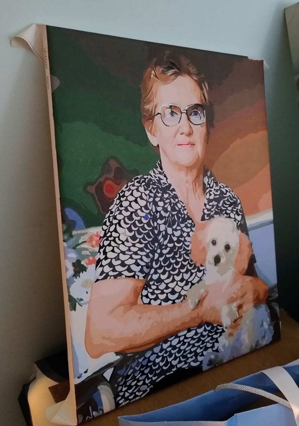 Customer photo review of Paint your photo