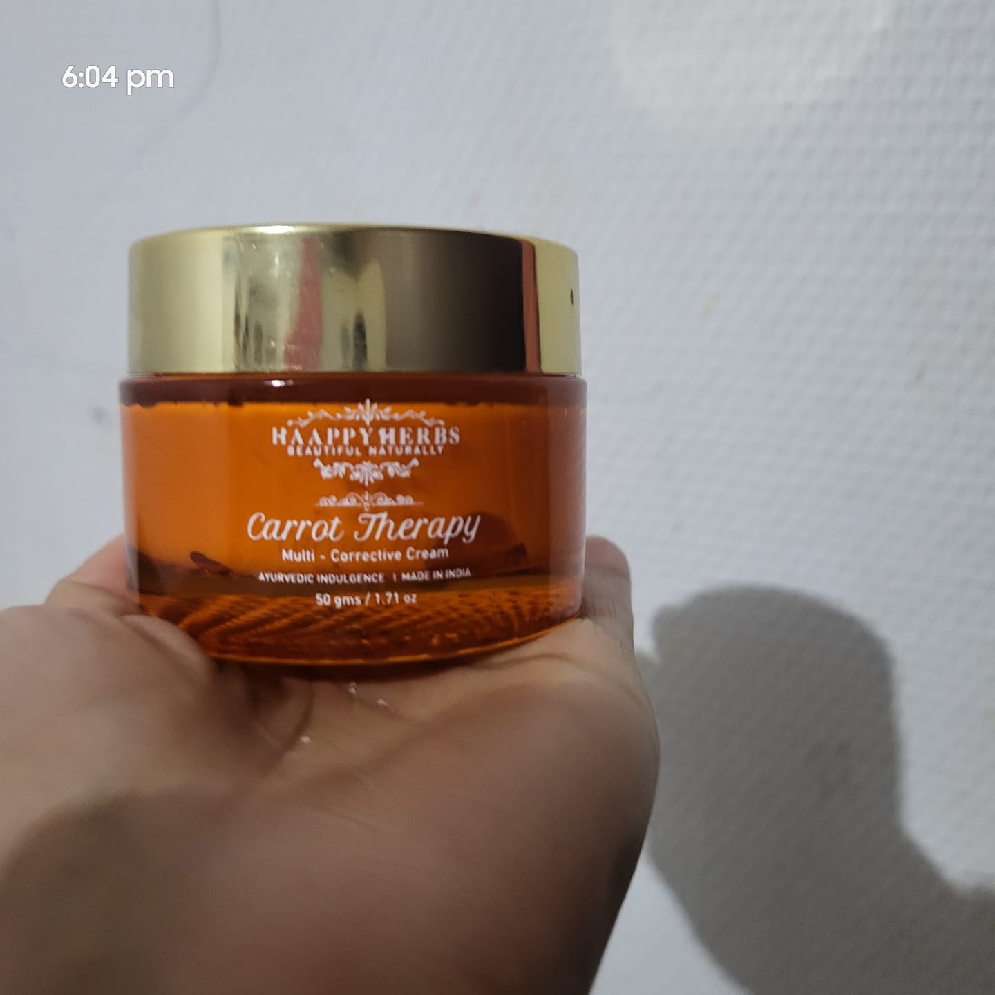 Customer photo review of Carrot Therapy Multi Correct Cream