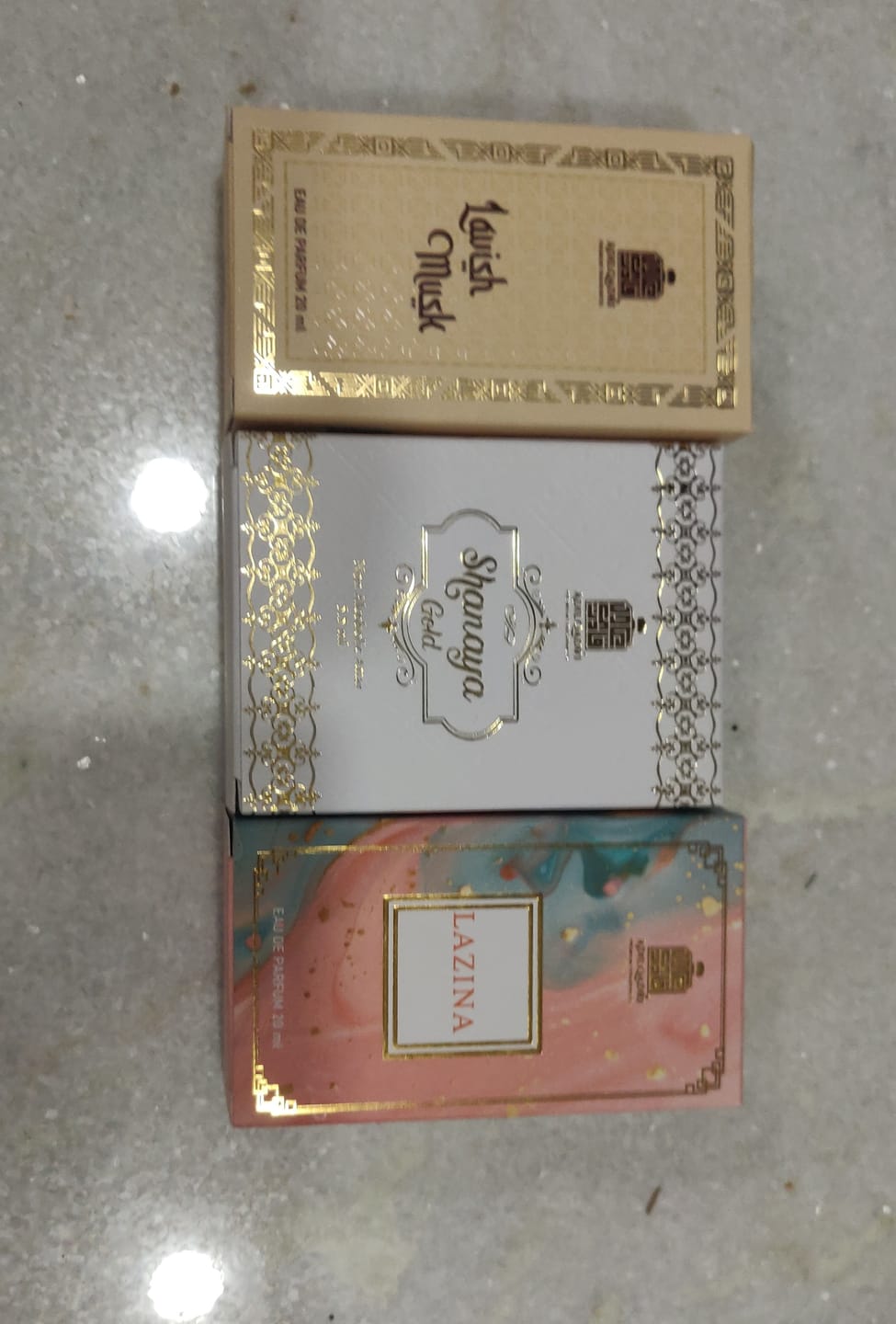 Customer photo review of Shanaya Gold Luxury Gourmand Attar Perfume