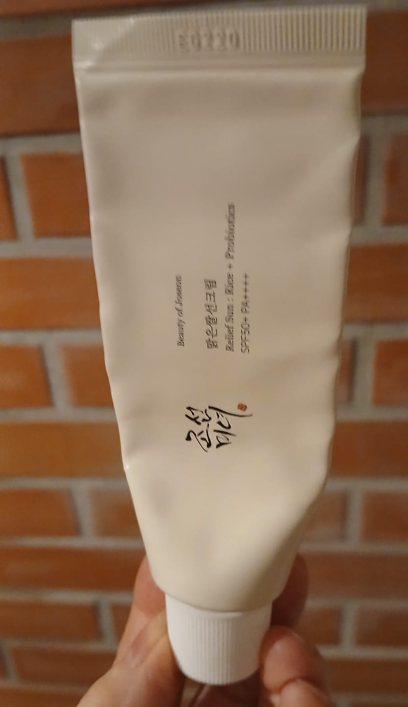 Customer photo review of Saules aizsargkrēms ar probiotiķiem Beauty of Joseon Relief Sun Rice Probiotics SPF50