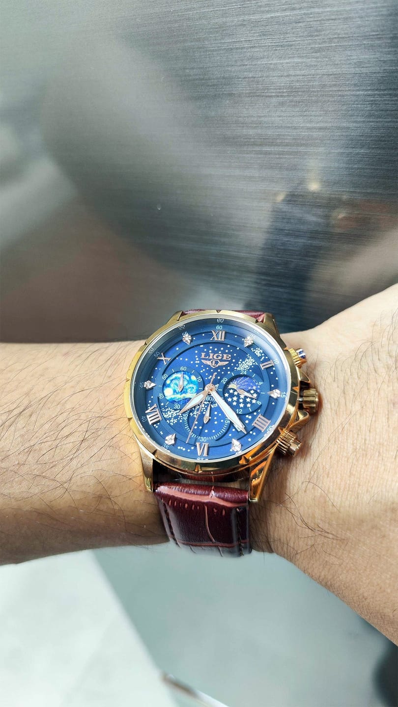 Customer photo review of LIGE - Azure