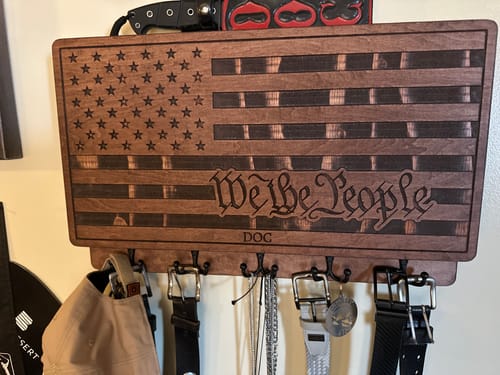 Customer photo review of PERSONALIZABLE WE THE PEOPLE
