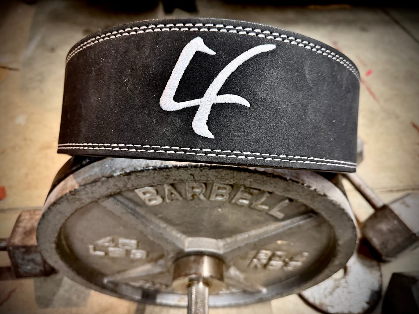 Customer photo review of 10MM Lever Belt - Black