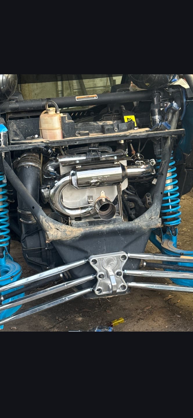 Customer photo review of RPM Exhaust Heat Blanket - Polaris RZR - Can Am X3