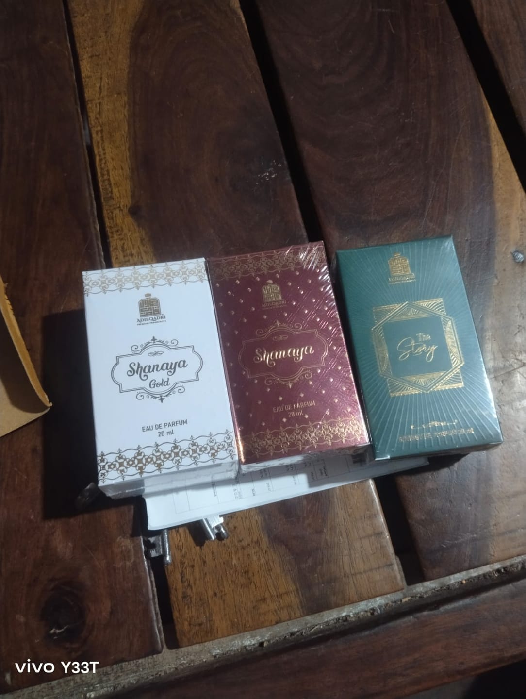 Customer photo review of Shanaya Gold Gourmand Perfume Spray 20ml