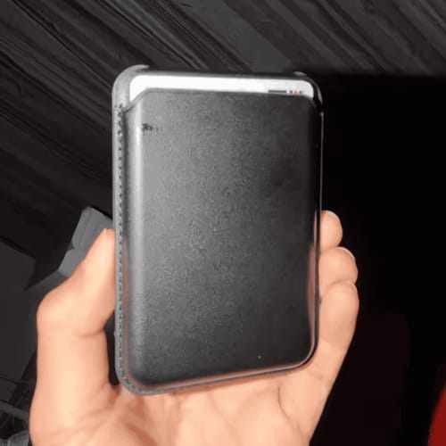 Customer photo review of MagCarry Wallet