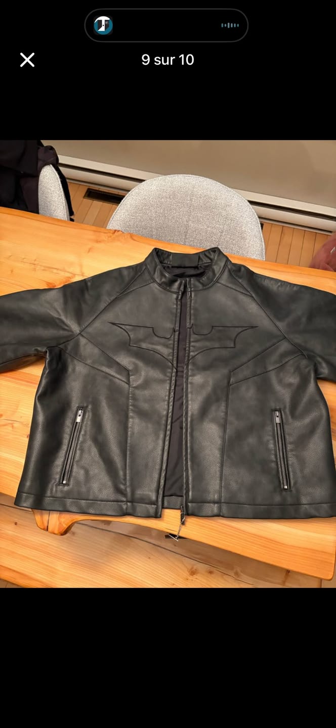 Customer photo review of 5214 - Batman Leather Jackets