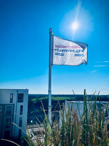 Customer photo review of Fahne inkl. Druck