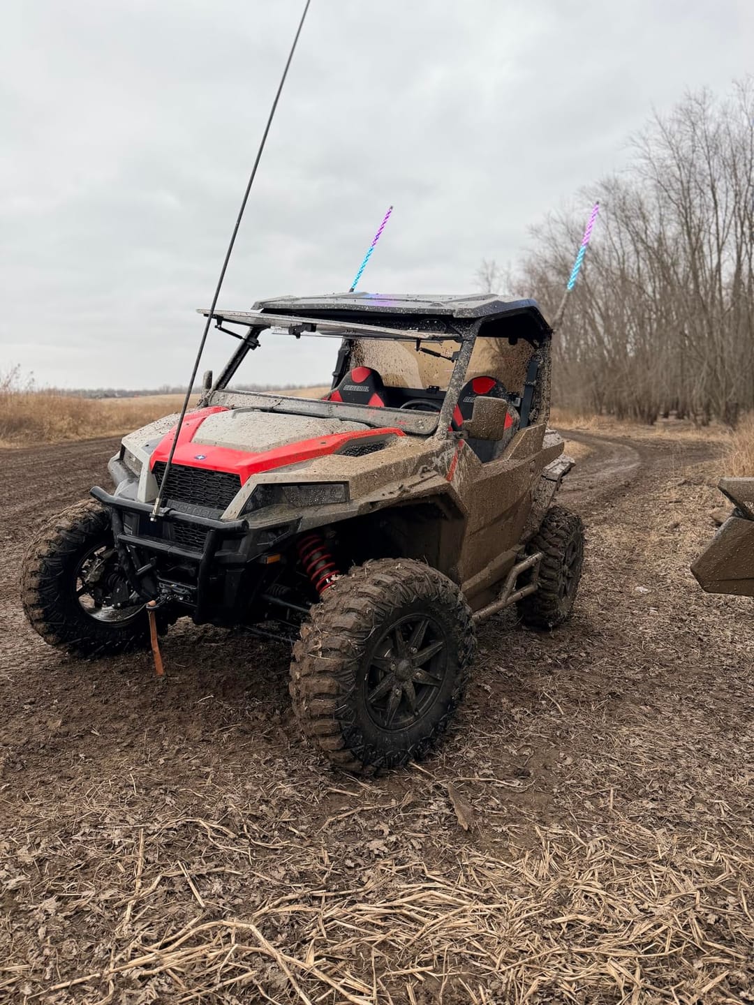 Customer photo review of Rear Windshield Clear for Polaris General 1000 / 4 2016-2024