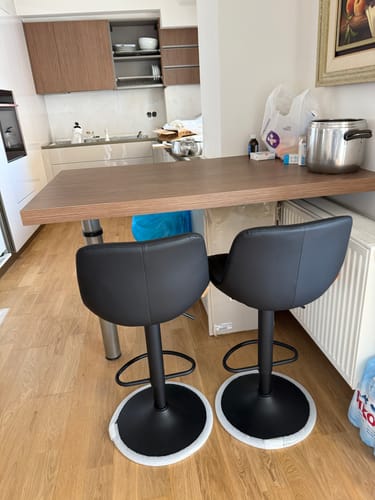 Customer photo review of Σκαμπό για Πάσο Κουζίνας Σετ 2 τμχ Ρυθμιζόμενο Ύψος 60-80 εκ με Μεγάλη Σταθερή Βάση Διάφορα Χρώματα LJ-B181BH01