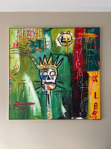 Customer review photo for Gesture Heart Graffiti Art #GA003