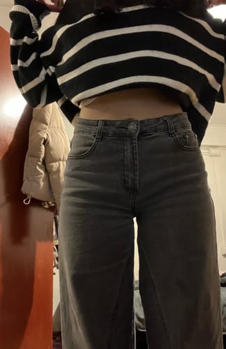 Customer photo review of Pantalón Corte Entrepierna Grey